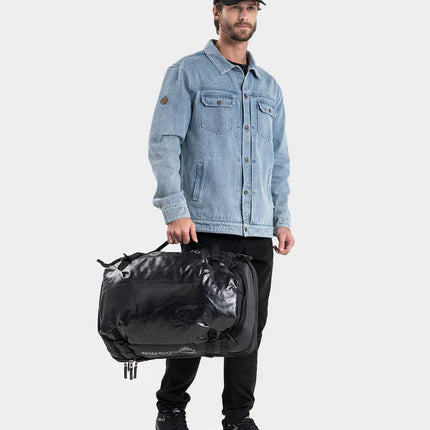 BOLSO MOCHILA GNOMO HEDEVAN PU IMPERMEABLE NEGRO 45L