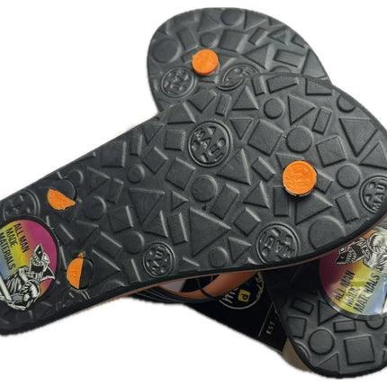 HAWAIANAS NIÑO MAUI AND SONS FULL PRINT NARANJO