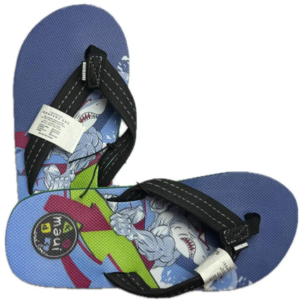 HAWAIANAS NIÑO MAUI AND SONS FULL PRINT BLUE
