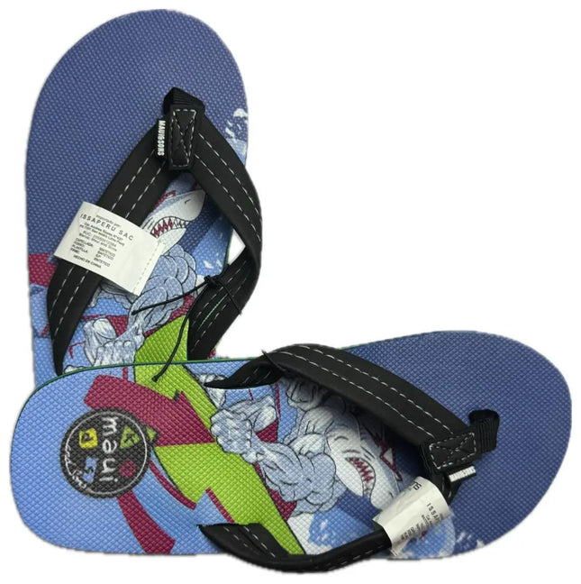 HAWAIANAS NIÑO MAUI AND SONS FULL PRINT BLUE