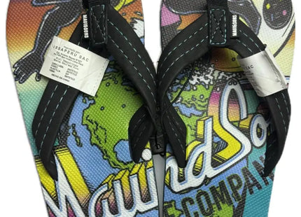 HAWAIANAS NIÑO MAUI AND SONS FULL PRINT BLUE