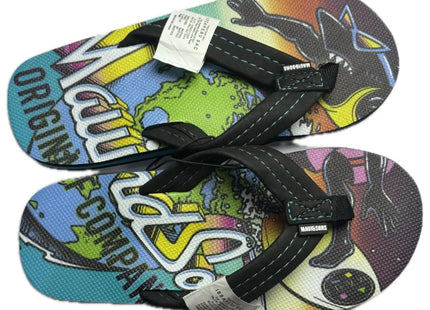HAWAIANAS NIÑO MAUI AND SONS FULL PRINT BLUE