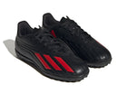 Zapatos Baby Fútbol Adidas Deportivo II TF Niño Negro/Rojo