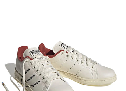 Zapatilla Adidas Stan Smith Disney Pinocho Unisex Crema Burdeo