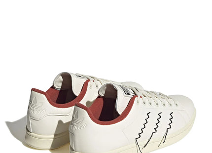 Zapatilla Adidas Stan Smith Disney Pinocho Unisex Crema Burdeo