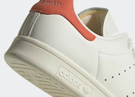 Zapatilla Adidas Stan Smith Hombre Blanco Cuero Rojo Clásica
