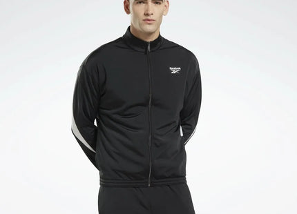 Chaqueta Reebok Vector Knit Tracktop Unisex Negro