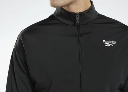 Chaqueta Reebok Vector Knit Tracktop Unisex Negro