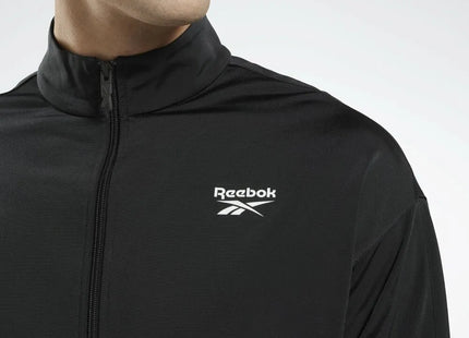 Chaqueta Reebok Vector Knit Tracktop Unisex Negro