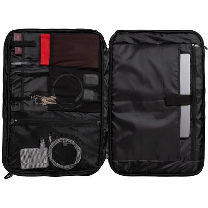 BOLSO MOCHILA GNOMO HEDEVAN PU IMPERMEABLE NEGRO 45L