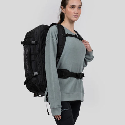 BOLSO MOCHILA GNOMO HEDEVAN PU IMPERMEABLE NEGRO 45L