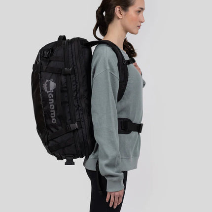 BOLSO MOCHILA GNOMO HEDEVAN PU IMPERMEABLE NEGRO 45L