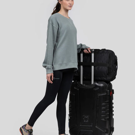 BOLSO MOCHILA GNOMO HEDEVAN PU IMPERMEABLE NEGRO 45L