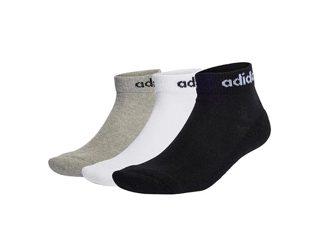 Calcetines Adidas Tobilleros Linear Cushioned 3 Pares IC1304