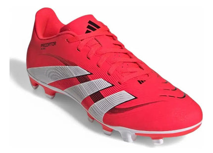 Zapatos de Fútbol Adidas Predator Club FG/MG Hombre Rojo/Blanco