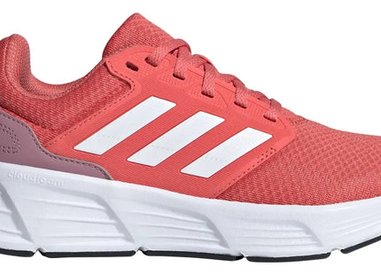 Zapatilla Adidas Galaxy 6 Mujer Salmón Blanco Cloudfoam OrthoLite