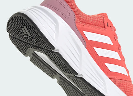 Zapatilla Adidas Galaxy 6 Mujer Salmón Blanco Cloudfoam OrthoLite