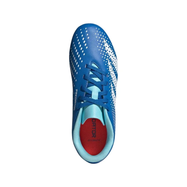Zapatos de Fútbol Adidas Predator Accuracy.4 FXG Niño Azul/Blanco