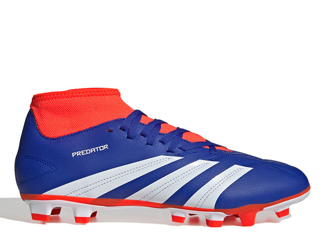 Zapatos de Fútbol Adidas Predator Club Sock FXG Hombre Azul/Naranja