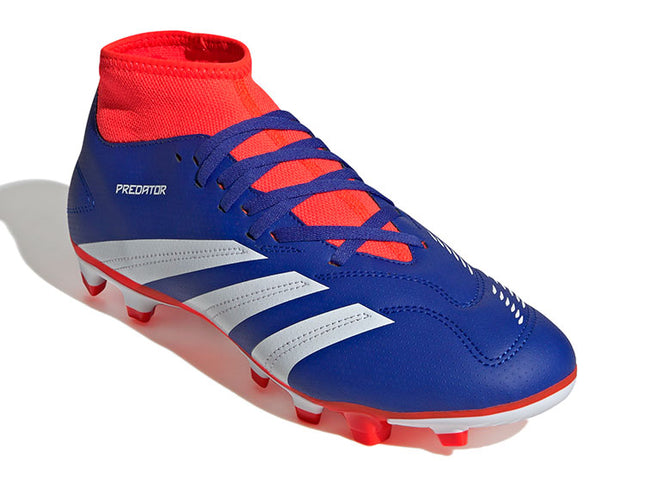 Zapatos de Fútbol Adidas Predator Club Sock FXG Hombre Azul/Naranja
