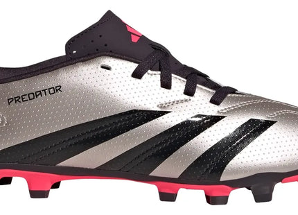 Zapatos de Fútbol Adidas Predator Club FXG Niño Platinum/Turbo
