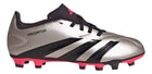Zapatos de Fútbol Adidas Predator Club FXG Niño Platinum/Turbo