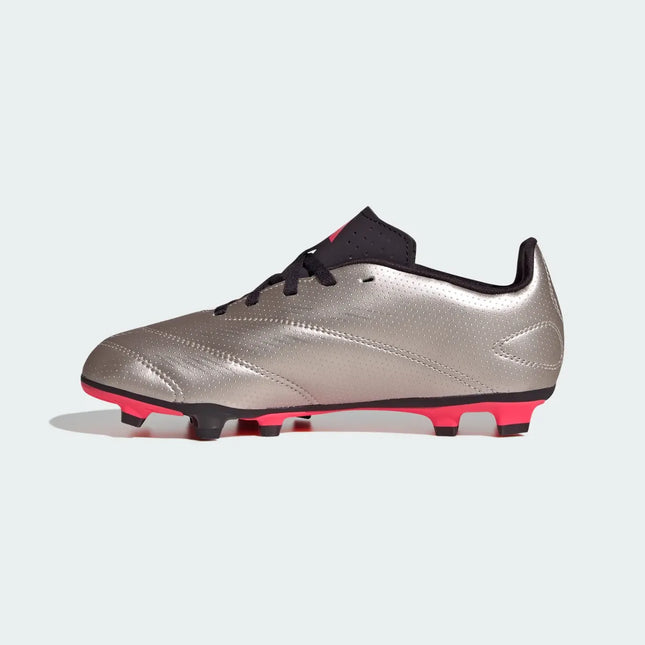 Zapatos de Fútbol Adidas Predator Club FXG Niño Platinum/Turbo