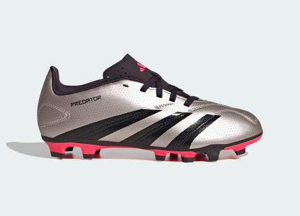 Zapatos de Fútbol Adidas Predator Club FXG Niño Platinum/Turbo
