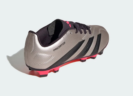Zapatos de Fútbol Adidas Predator Club FXG Niño Platinum/Turbo
