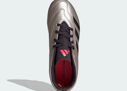 Zapatos de Fútbol Adidas Predator Club FXG Niño Platinum/Turbo