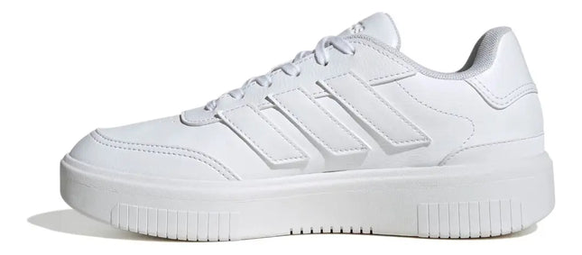 Zapatilla Adidas Courtblock Bold Mujer Blanco Plataforma Urbana