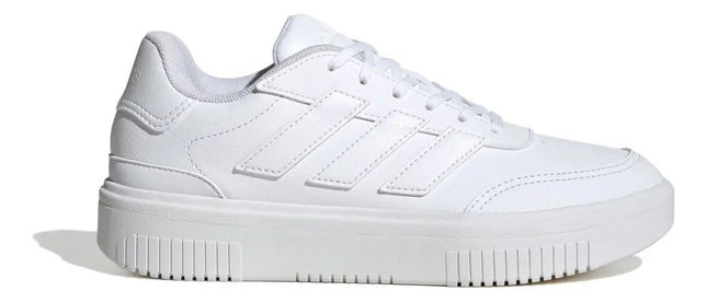 Zapatilla Adidas Courtblock Bold Mujer Blanco Plataforma Urbana