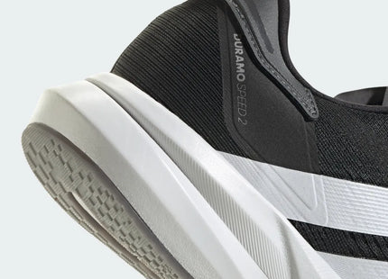 Zapatilla Adidas Duramo Speed 2 Hombre Negro Blanco Lightstrike