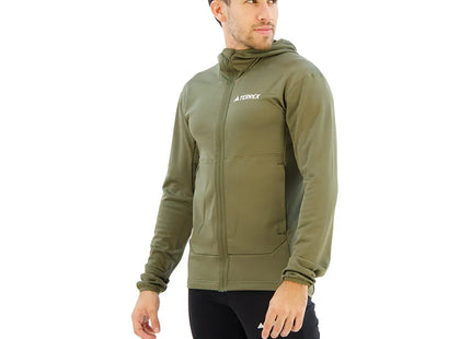 Polar Adidas Terrex Xperior Light Hombre Verde Oliva Flooce Reciclado