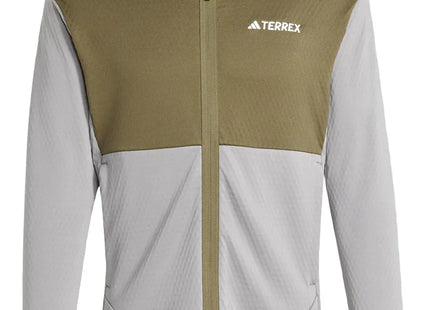 Polar Adidas Terrex MT LT Flooce Hombre Verde Militar Reciclado