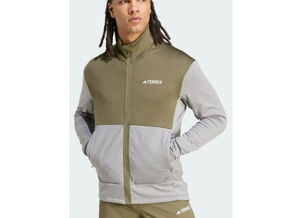 Polar Adidas Terrex MT LT Flooce Hombre Verde Militar Reciclado