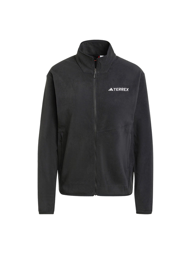 Polar Adidas Terrex MT Full Zip Mujer Negro Fleece Reciclado