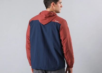 Cortaviento Andesgear Farellones Hombre Café Impermeable Anorak