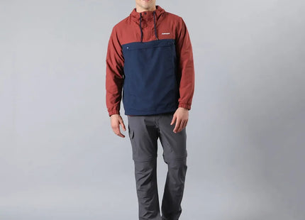 Cortaviento Andesgear Farellones Hombre Café Impermeable Anorak