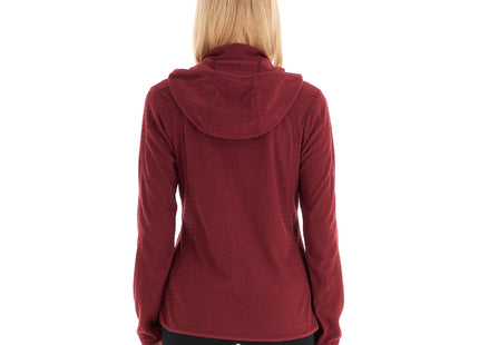 Poleron Mujer Jacaranda Nano-F 1/4 Zip Hoody Frambuesa Lippi