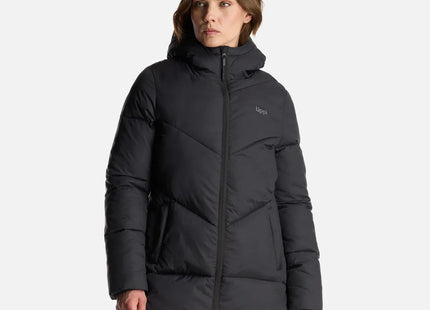 Chaqueta Mujer Lippi Long Line SteamPro Negra
