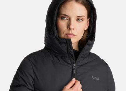 Chaqueta Mujer Lippi Long Line SteamPro Negra
