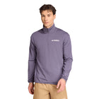 Polar Adidas Terrex MT CW Hombre Violeta Climawarm Medio Cierre