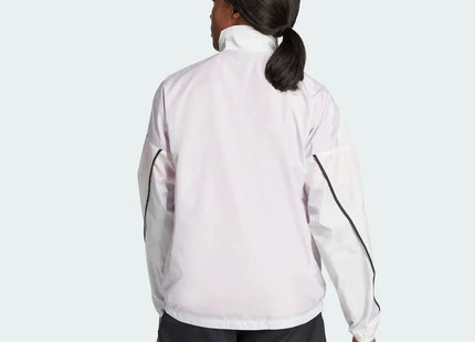 Cortaviento Adidas Terrex MT Mujer Blanco Dash Grey Reciclado UPF