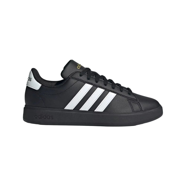 Zapatilla Adidas Grand Court 2.0 Mujer Negro Dorado Cloudfoam