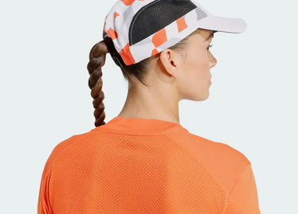 Jockey Adidas Terrex TRX 5P Mujer Blanco Naranja Negro Climacool