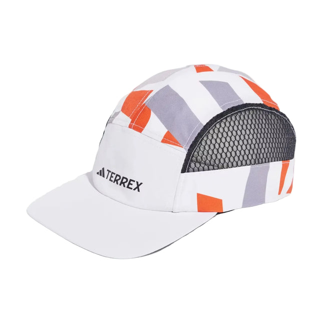Jockey Adidas Terrex TRX 5P Mujer Blanco Naranja Negro Climacool