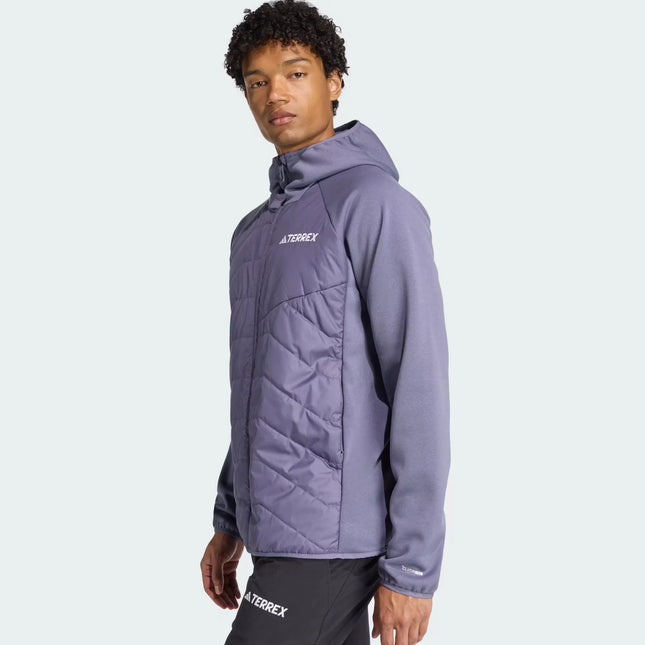 Chaqueta Adidas Terrex Multi Hybrid Hombre Morado CLIMAWARM