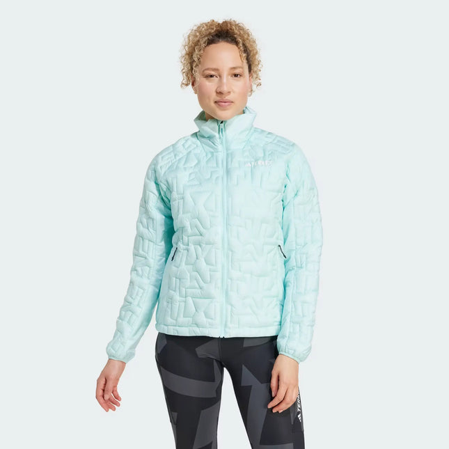 Chaqueta Adidas Terrex XPR LF Mujer Verde Agua PrimaLoft Reciclada
