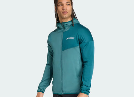 Polar Adidas Terrex Xperior Light Flooce Hombre Verde Climawarm